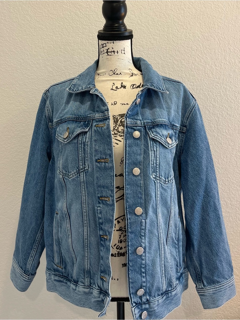 J Crew Blue Denim Jacket - Women